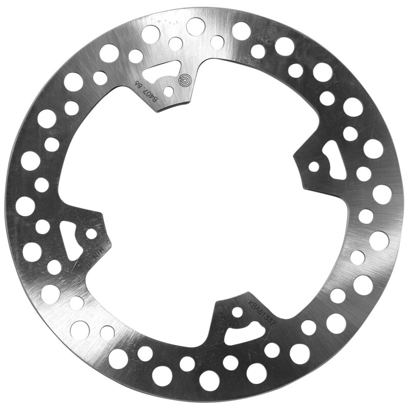 Honda CRF RX Brake Rotor (1) - Rear - Brembo OE Powersports - Slotted - `19-`23